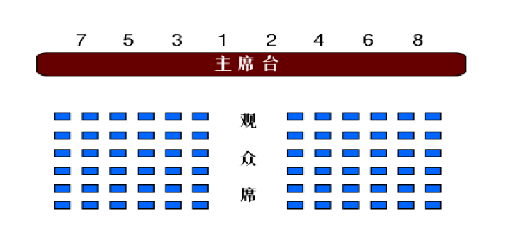 结婚场地中式布置图片_竞选场地安排_会议场地布置安排