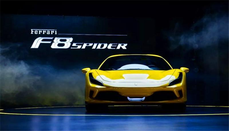 法拉利 F8 Spider 亚洲首秀