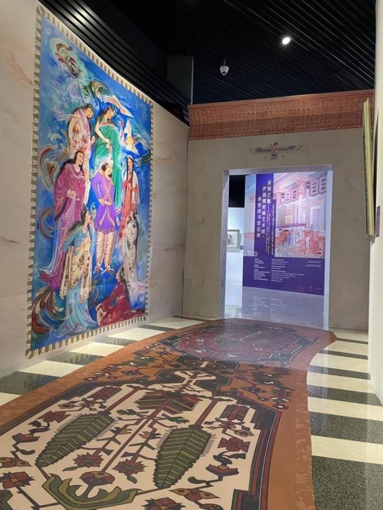 上海艺术馆|伊朗细密画艺术展到奉贤区图书馆巡展