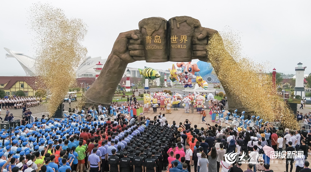 青岛国际啤酒节_余姚啤酒烧烤节_青岛登州路啤酒街街区照片