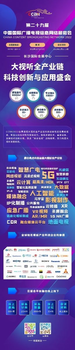 ccbn展会|第二十九届中国国际广播电视信息网络展览会(CCBN2022)助力行业新发展