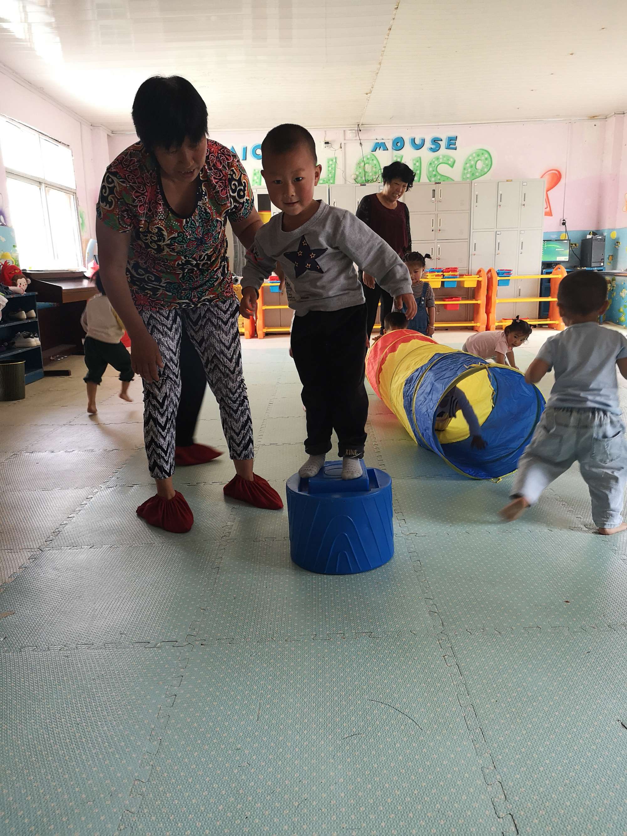 幼儿园体育活动场地示意图|幼儿园公开课教学反思