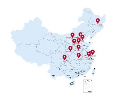 融创文旅中国四大片区实力布局，匠筑20余个高端文旅精品。