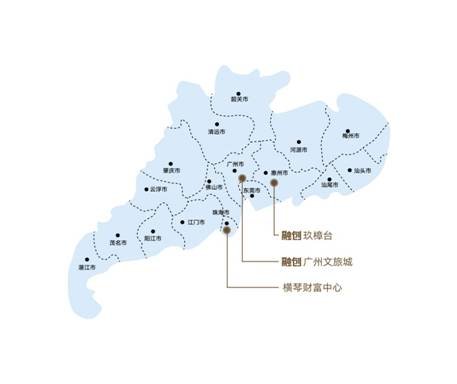 融创文旅中国四大片区实力布局，匠筑20余个高端文旅精品。