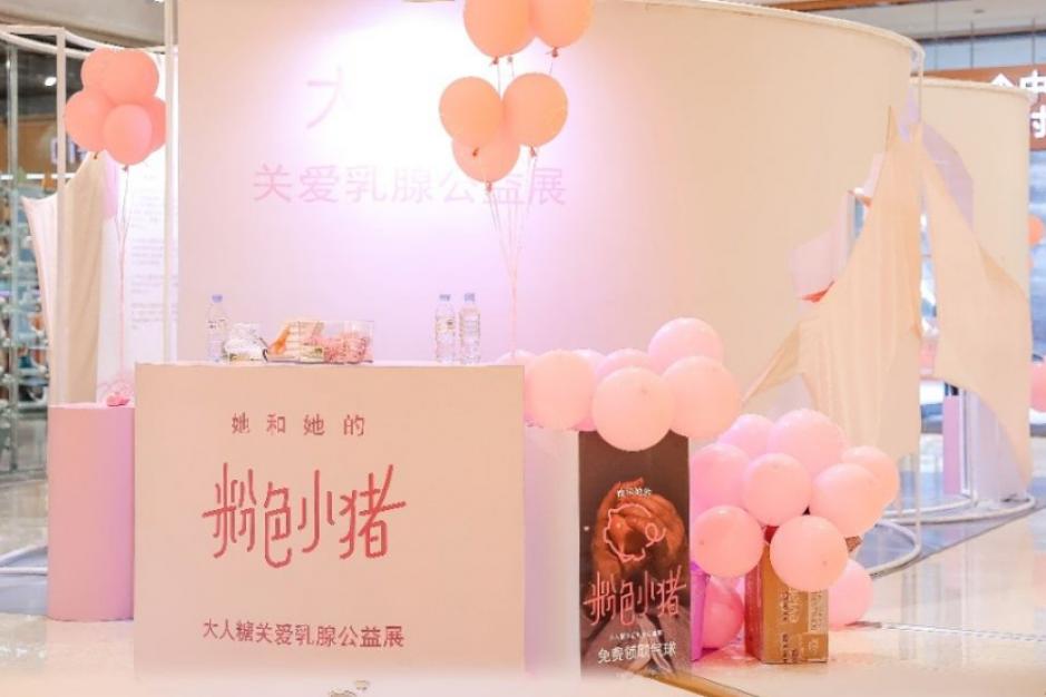 大人糖「她和她的粉色小猪」公益展（重庆）
