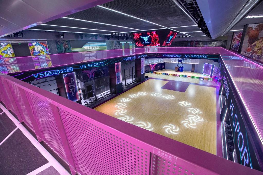 V5运动公园（龙华壹方城店）,全新室内篮球馆引领运动潮流