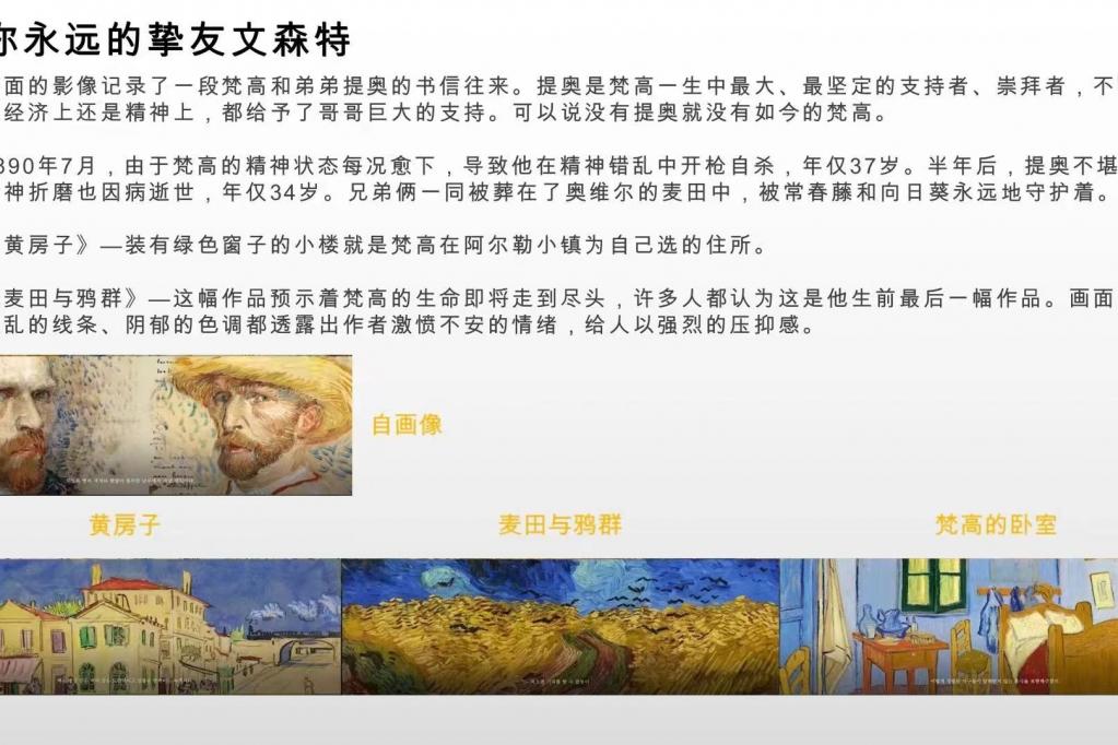 梵高“书信系列”沉浸式多媒体互动光影艺术IP授权展-你永远的挚友文森特